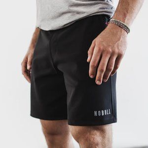 NoBull Mens LIGHTWEIGHT SHORT 9" - Black NWT